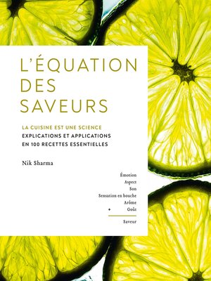 cover image of L'Équation des saveurs